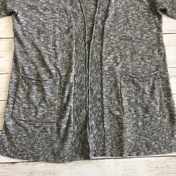 MADEWELL Women’s Heathered Grey Cardigan Knit Sweater Sz XXS - Picture 8 of 13
